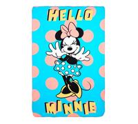 Clondo Manta de Piqué para Niña Fan de Minnie, Forro Polar Suave, Idea de Regalo, Accesorio, Super Suave