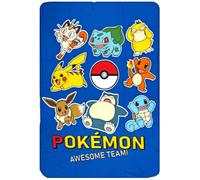 Clondo Manta para niños, para fan de Pokémon, forro polar suave para niños, idea de regalo, gadget, súper suave