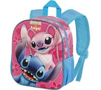 Clondo Mochila 3D de Preescolar, Para Stitch y Angel Fan, Mochila tiempo libre Para Niñas, Escuela Infantil, 31 cm, Viaje, Regalo, Puntada, Guardería