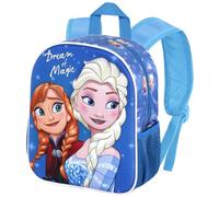 Clondo Mochila 3D para guardería infantil, mochila tiempo libre para niños y niñas, escuela infantil, 31 cm, viaje, regalo, puntada, Spiderman, Minni, Sonic, Frozen 26, 31cm, Clásico