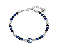 Clondo Pulsera de hombre y mujer del Inter de acero - Colección oficial de fútbol - Accesorio elegante y deportivo con logotipo - Idea regalo para aficionados - Varios modelos disponibles, Taglia