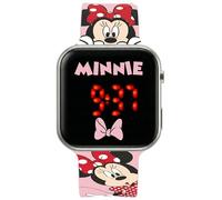 Clondo Reloj de pulsera digital LED para niño y niña, función fecha, formato 12/24 horas, gadget oficial, regalo, Minnie., Correa
