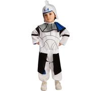 Clone Wars Traje Niño Capitán Rex Estrella Halloween Niño Infantil Rubies Nuevo