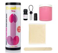 CLONEBOY Dildo Tulip Rosa Intenso - Diseño Innovador Para Personalizar Tu Experiencia