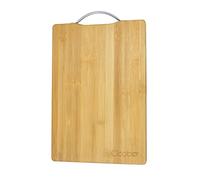 Cloober - Tabla Cocina de Madera para Cortar - Tabla de Bambú 100% Natural Duradera, Resistente y Antiséptica - Tres Tamaños Diferentes - 32x22x1,8cm