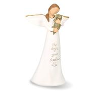Cloonke Figura de ángel de la Amistad, Regalos conmemorativos de Perro, Figuras coleccionables de ángel, un Regalo para Celebrar amistades