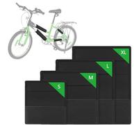 CLOPAE 4PCS Protector de Cuadro de Bicicleta, Protector de Marco de Bicicleta Protección de Transporte para Cuadro de Carbono Accesorios para Bicicletas Protección contra Arañazos