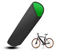 CLOPAE Protector de Batería para Bicicletas Eléctricas, Funda Protectora de Batería para Bicicleta Eléctrica, Resistencia a la Humedad y las Manchas con Bandas Reflectantes para Cuadros de 28-34 cm