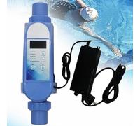 Clorador De Piscina Generador De Cloro Salino, Generador AutomáTico De Sal Autoadaptable, Inteligente Clorador Salino Para Piscinas, Con Control Inteligente Por AplicacióN,8g/H(≤35m³)
