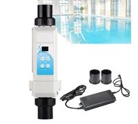 Clorador de sal para piscinas, eficiente generador de cloro para agua limpia y segura, ideal para uso doméstico y spa