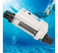 Clorador de sal para piscinas y spas, sistema de cloración de agua salada con detección de nivel de agua y función de limpieza automática, 100 m³/20 g/h