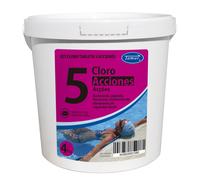 Cloro para piscina 5 acciones 4kg tamar