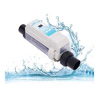 Cloro salino electrolisis de sal 8 g/h producción de cloro para piscinas de hasta 50 m³ 13209 galones de electrolisis salina 2700-4500 ppm autolimpieza 220 V enchufe UE para piscina, spa, jacuzzi