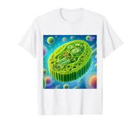Cloroplasto Fotosíntesis Biología Ciencia Naturaleza Biólogo Camiseta gráfica económica, Hombre, Blanco, S