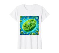 Cloroplasto Fotosíntesis Biología Ciencia Naturaleza Biólogo Camiseta gráfica económica, Mujer, Blanco, XS