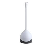 Clorox Toilet Hideaway Caddy - Combo de baño, Goma, Blanco/Gris, émbolo con Base