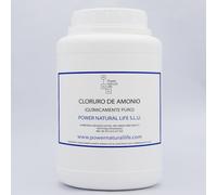 Cloruro de Amonio Power Natural Life | Fertilizante Nitrogenado de Acción Rápida | Sal de Amoniaco | Flux Soldadura Estaño | Envase de 1 kg