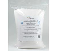 Cloruro de potasio KCl hidrosoluble 00-00-60. Envase 5 Kg. Utilizado en Todo Tipo de Cultivos Desde leñosos a hortalizas, como Gran aportador de potasio
