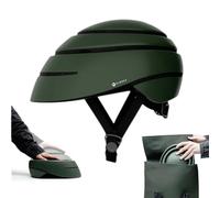 CLOSCA. Casco Plegable de Bicicleta. Casco de Bici Urbana para Adulto. Casco de Patinete electrico, Bicicleta electrica Certificado. Casco para Hombre y Casco para Mujer. (Amazonia, M)