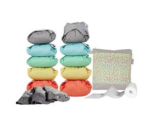 Close 347100 - Close Pop-In Pack De 10 V2, Pañales Bambú, New Pastel, 500 g