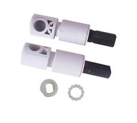 Close - Amortiguador giratorio para asiento de inodoro compatible con tapa Duravit Slim de repuesto, asiento amortiguador de cierre suave para asiento y funda