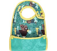 Close Babero impermeable con bolsillo 6+ meses, Unisex, Bear