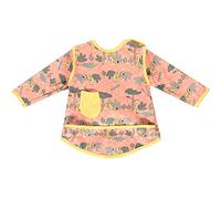 Close Baberos Impermeables de Manga Larga con Bolsillo 6 a 18 Meses, Unisex, Cheetah