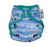 Close Cobertor Pañal Pop-In Blue Puffin 1ud