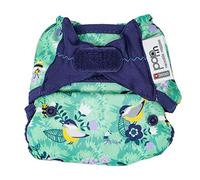 Close Cobertor Pop-in Reutilizable Pañal V2 Bambú Cierre Velcro, Colección Desde El Nacimiento Hasta El Orinal, Round The Garden Unisex, Verde Manzana