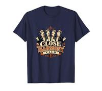 Close Harmony Club A Capella Barbershop Quartett Voice Coro Camiseta