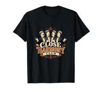 Close Harmony Club A Capella Barbershop Quartett Voice Coro Camiseta gráfica económica, Hombre, Negro, XL