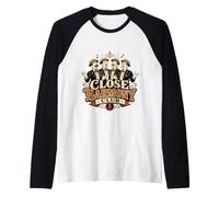 Close Harmony Club A Capella Barbershop Quartett Voice Coro Camiseta Manga Raglan