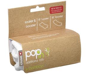Close Parent 8220001004 - Absorbente de bambú para Pop-in, Blanco