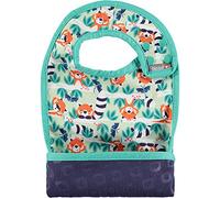 Close Pop-in 6plus Months Old Baby Dribble Baberos Unisex Impermeable Resistente a las manchas Simplemente se limpia con un paño Estampado Red Panda