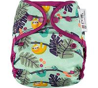 Close Pop in Funda para pañales reutilizable con cierre de corchetes, colección Sloth desde nacimiento hasta dejar pañal