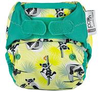 Close Pop-In Pañal de Tela Lavable Reutilizable Bambú talla Única Adaptable hasta 16kg, Unisex,Lemur