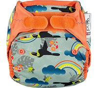 Close Pop-In Pañal de Tela Lavable Reutilizable Bambú talla Única Adaptable hasta 16kg, Unisex,Toucan