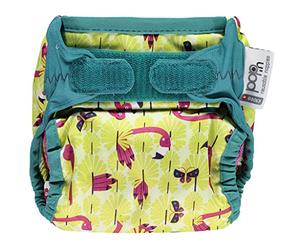Close Pop-In Pañal de Tela Reutilizable, Multicolor (Flamingo), 3.18-16 kg