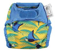Close Pop-In Pañal de Tela Reutilizable, Multicolor (Parrot), 0-3 Meses (2-5.5 kg)