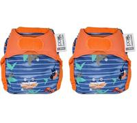 Close Pop-In Pañal de Tela Reutilizable, Multicolor (Twilight Garden), 0-3 Meses (2-5.5 kg) (Paquete de 2)