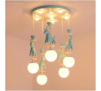 Close to Ceiling Lights Cartoon Ceiling Light Dreamlike Hanging Lamp - LED 's Room Chandelier Compatible with Boys Girls Bedroom Living Room Balcony,Pendant Ceiling Light