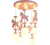 Close to Ceiling Lights Cartoon Ceiling Light Dreamlike Hanging Lamp - LED 's Room Chandelier Compatible with Boys Girls Bedroom Living Room Balcony,Pendant Ceiling Light