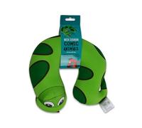 Close Up Almohada Cervical imaginativa para niños y niñas | Cojín Cervical de Peluche para niños | Ideal para Viajes Largos, Viajes en Coche, vuelos | 1 Pieza (Serpiente (Verde))