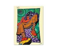 Close Up Impresión artística de zapatillas, mural moderno, de SOYU, decoración elegante para amantes del arte, arte urbano y decoración del hogar, 30 x 40 cm