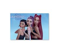 Close Up K-POP Demon Hunters (regreso) Póster maxi de 91,5 cm x 61 cm, Huntrix, Rumi Mira Zoey con licencia oficial de K-Pop para la pared