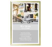 Close Up Marco de póster 80 x 120 cm dorado