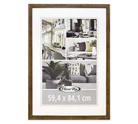 Close Up - Marco para póster (59,4 x 84 cm, DIN A1, madera de roble oscuro)