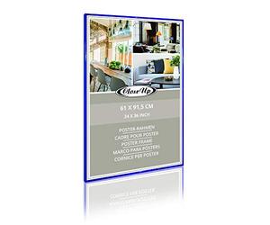 Close Up - Marco para póster (61 x 91,5 cm), color azul