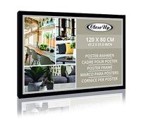 Close Up Maxi - Marco para pósteres (80 x 120 cm, MDF, PVC), color negro