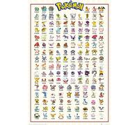 Close Up Póster de personajes de Pokémon (61 cm x 91,5 cm) + póster sorpresa